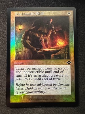 Modern Horizons 2 - Blacksmith's Skill (381, NM, Retro Frame, Foil)