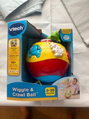VTech Wiggle & Crawl Ball 6-36 Months Flashing Lights 45+ Songs Sounds