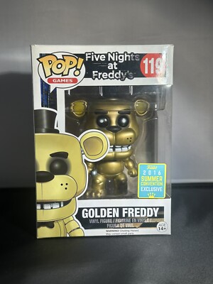 Funko Pop! Vinyl: FNAF Golden Freddy(READ DESCRIPTION)