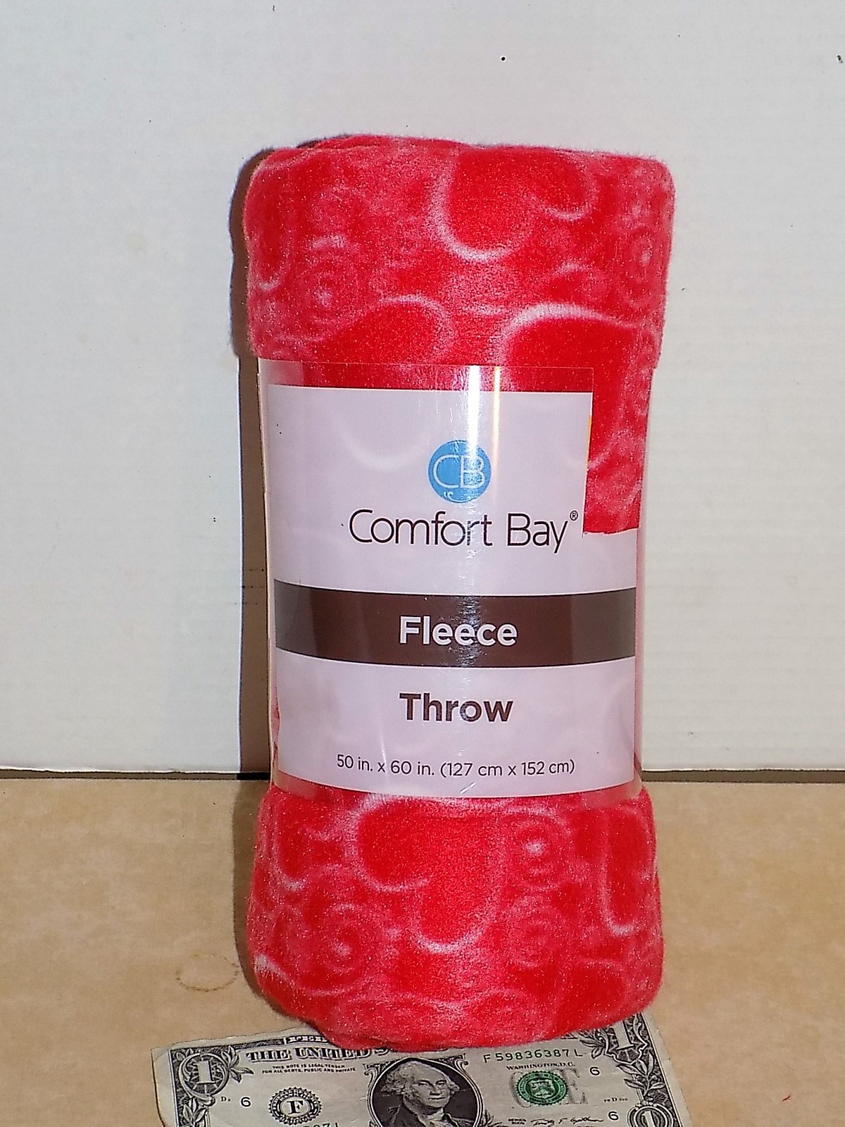 Upc 021166114134 Free Shipping Comfort Bay Fleece Throw 50 X 60