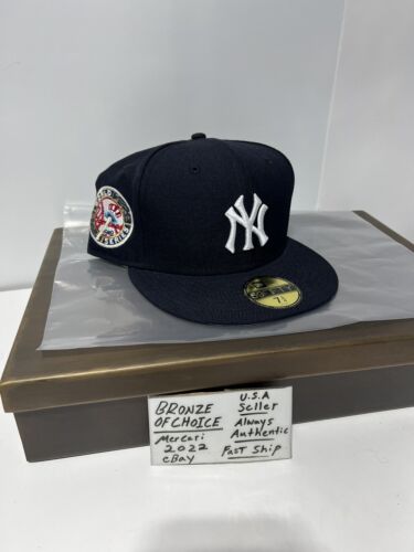 NY Yankees hat 7 3/4 ERROR MLB LOGO 1949 WS Patch 1/1 YANKEE NY Yankees hat 7 3/4 ERROR MLB LOGO 1949 WS Patch 1/1 YANKEE
