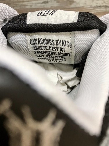 Pre-owned Kito Wares Catacombs V2 Skate Low Sb Dunk Custom Sneakers Mens Size 8 / Wmns 9.5 In Black