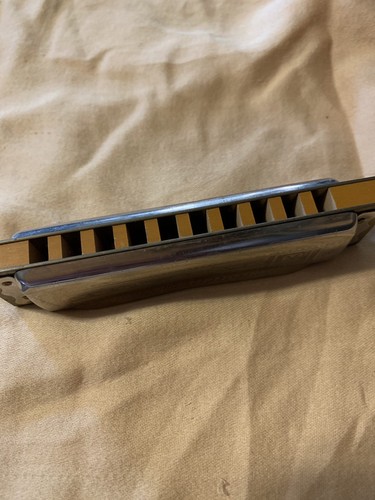 Vintage M. Hohner Blues Harp Harmonica Key of E