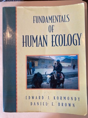 Fundamentals of Human Ecology Paperback Edward J., Brown, Daniel
