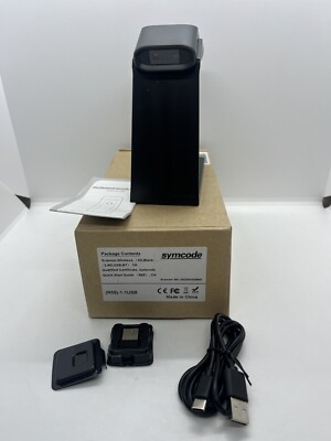 Symcode Bluetooth Wireless Barcode Scanner with Stand & Dongle - MJ-R55 / 2D