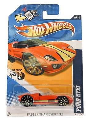 2012 Hot Wheels 8/10 Ford GTX1 Faster Than Ever  12 98/247 Mattel V5565-09A0L