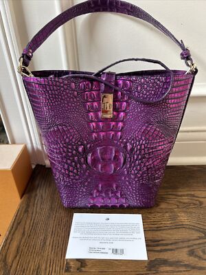 BRAHMIN SHIRA PURPLE POTION MELBOURNE Bag Hobo