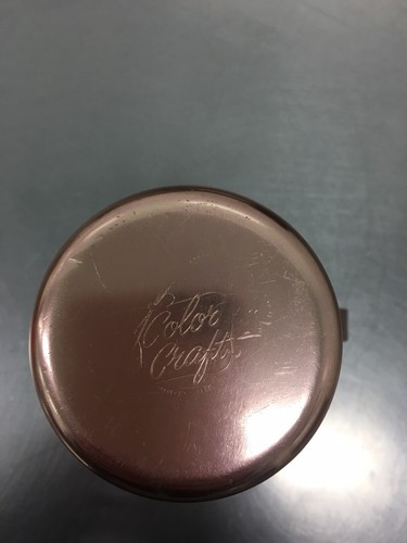 Small Color Craft Copper Color Anodized Aluminum Metal Pitcher About 12 Ounce