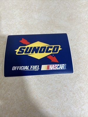 NASCAR SUNOCO  Official Fuel of NASCAR Racing DECAL  Bumper Sticker