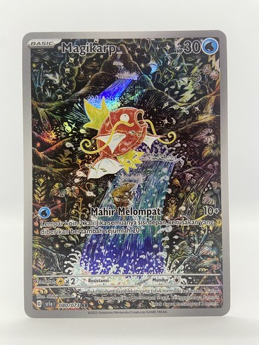 Pokemon Card Indonesia Magikarp - 080/073 - Full Art Rare AR Pokemon Card Indonesia Magikarp - 080/073 - Full Art Rare AR