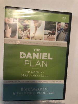 The Daniel Plan: A DVD Study: 40 Days to a Healthier Life - DVD - VERY GOOD