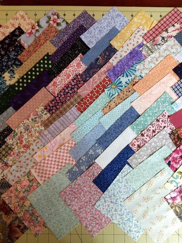 100 assorted pre cut charm pack  5