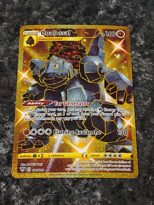 の*ん様 ❤️特大充実株❤️巨大葉❤️6号❤️950⭐️Ash【ATLAS】Pi Coalossal 198/189 Darkness Ablaze Secret Full Art Ultra Rare