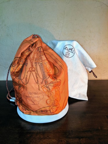 Hermes 2013 Brides De Gala Soie Cool Handbag Printed Silk