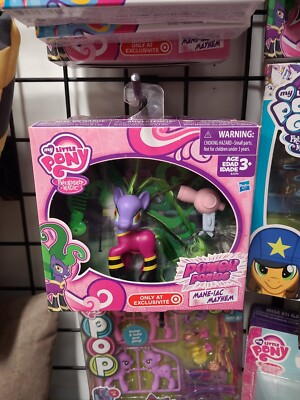 My Little Pony Power Ponies Mane-iac Mayhem MLP NIB Sealed Retired Hasbro G4