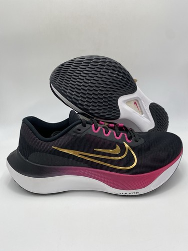 Nike Wmns Zoom Fly 5 Black Gold White DM8974 004 Women's