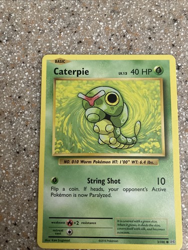 英語版初期　Caterpie 1st Edition shadowless Pokemon PSA 10 GEM MINT Caterpie 1st Edition Base Set
