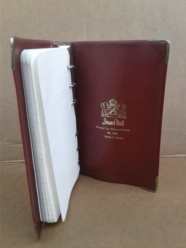 Stuart Hall Kansy City, MO  Vintage  Executive Project Planner  Notebook GU