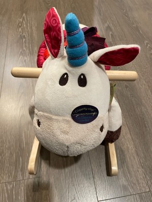 Battat Dally Rocking Unicorn Rodeo Rocker   Plush B Toys Unicorn Rocking Horse