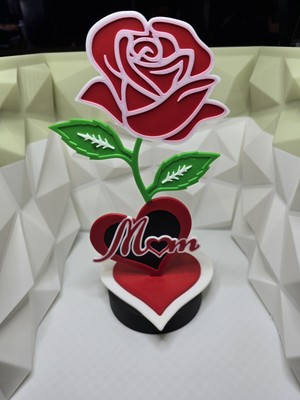 Mom Rose Decor Mothers Day Gift