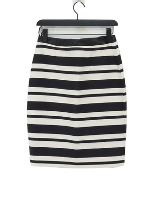 Clements Ribeiro Women's Midi Skirt S Black Cotton