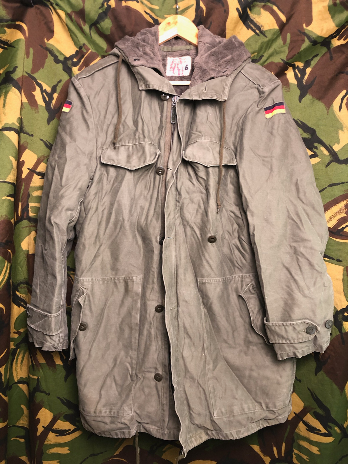 German Army 1980's Combat Parka - Size 190/95 | eBay