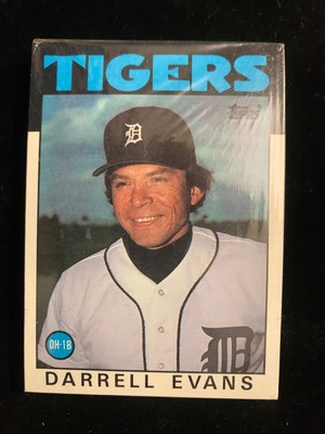 1986 Topps Baseball grocery cello packs - choose from list (players showing)