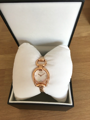 GUCCI GENUINE LADIES DIAMOND DIAL DRESS WATCH MODEL 139.5 eBay