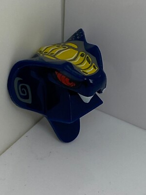 Lego Ninjago  Head Slithraa d Modified Snake with Fangs, Red Eyes #128