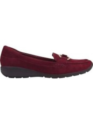 

Женские слипоны на танкетке с квадратным носком EASY SPIRIT Avienta бордового цвета, 11 м, Burgundy, SEAVIENTA