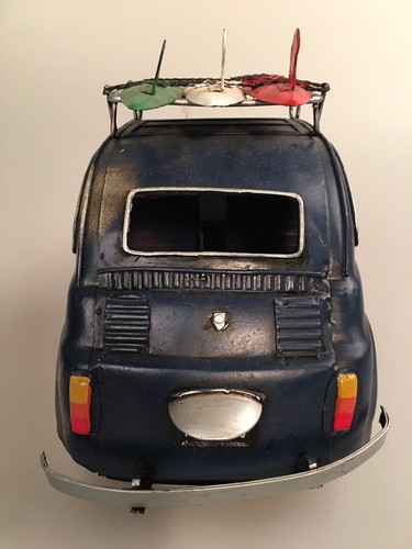VINTAGE IRON CAR MODEL FIAT 500 FD 27940