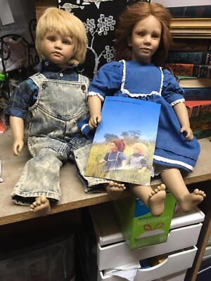 American Heartland Toni & Timi 1987 Annette Himstedt Mattel Vinyl Dolls Booklet