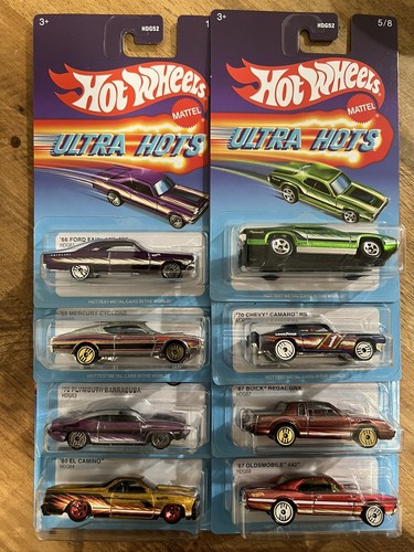 北米版 ホットウィール ウルトラホッツ 2022 MixC 8台コンプ