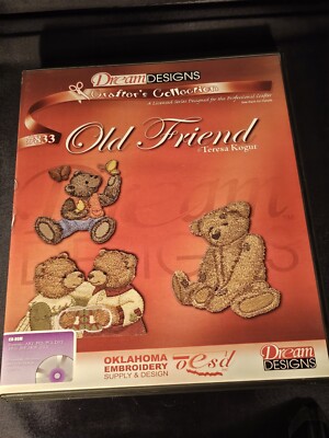 OESD Dreamdesigns Crafter's Collection Old Friend (Teddy Bears)