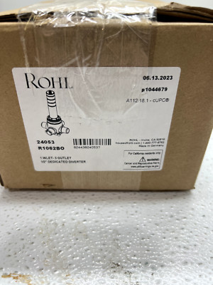 ROHL R1062BO T-II EF ~ 3-Port Valve 4416-2550 NOS