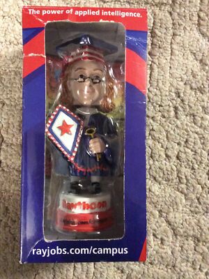 2004 Raytheon Benjamin Franklin Bobblehead Figure Graduation