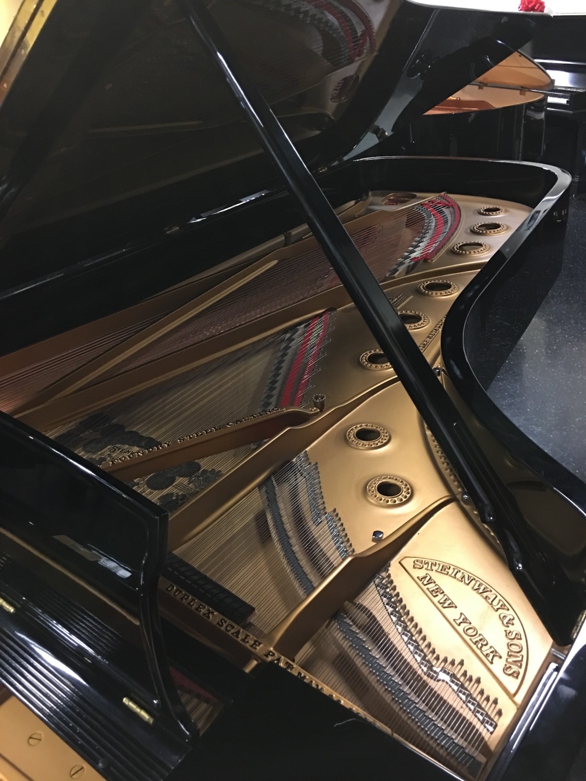 Steinway D Concert Grand Piano Polished Ebony