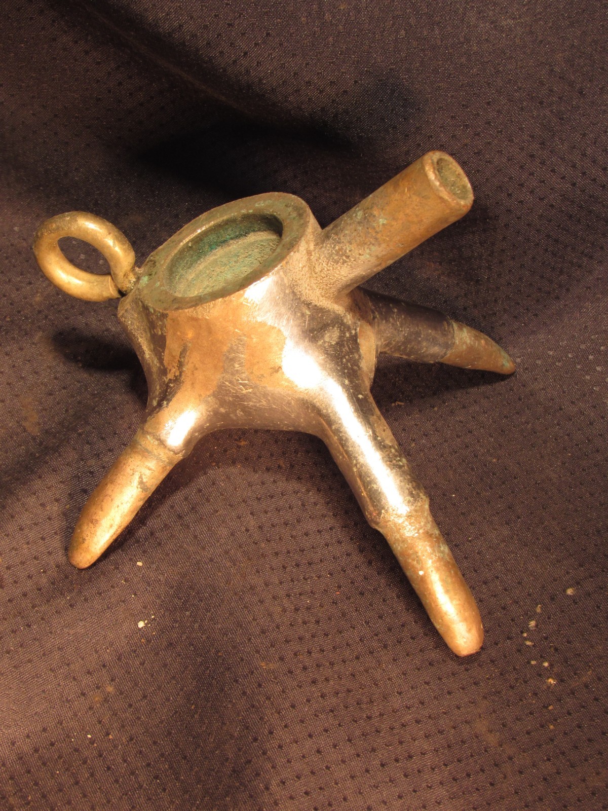 Vintage Milking Machine Parts Lot Calf Nose  Brass Claw & Distributor