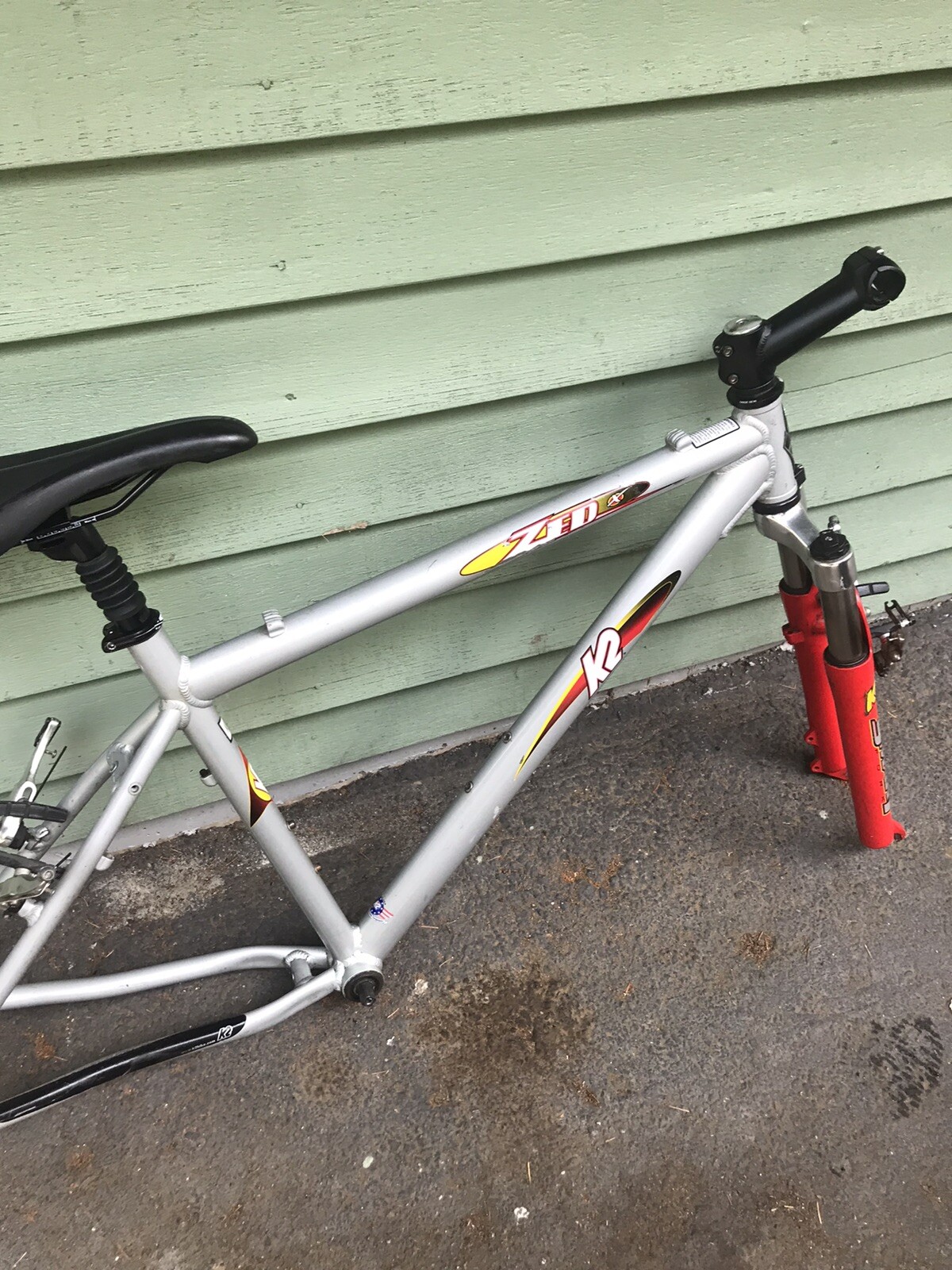 90s Era K2 Zed X Mountain Bike Frame With Fork With Extras Med 18in V Nice Trek 125283507011 eBay Megazakaz