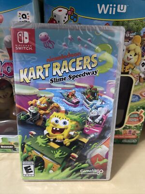 Nickelodeon Kart Racers 3 Slime Speedway - Nintendo Switch Brand New Sealed