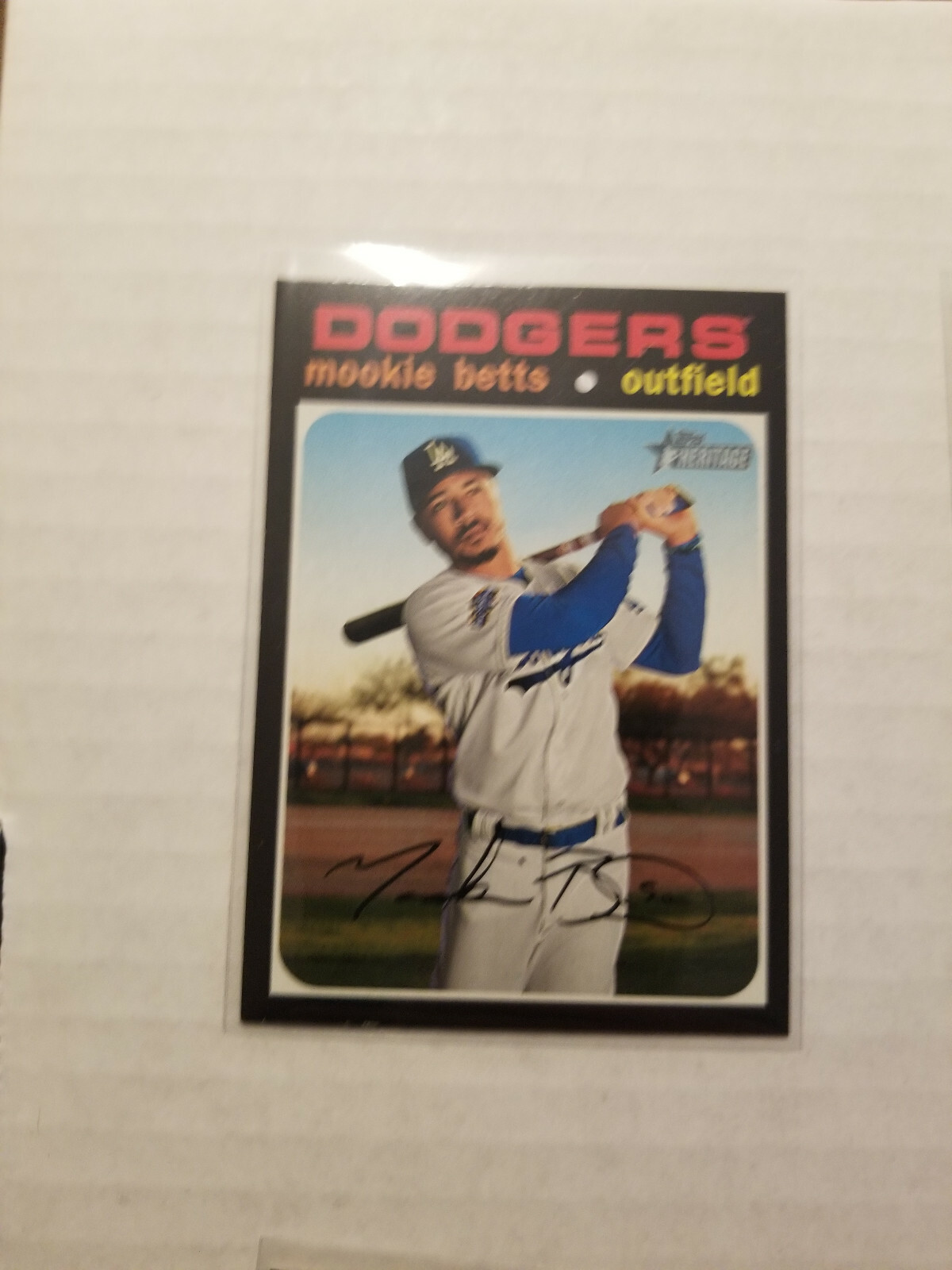 Topps - パラレル topps now card Mookie Betts 18SP Mookie Betts Dodgers 5th Lead-Off HR 2024 Topps Now #188