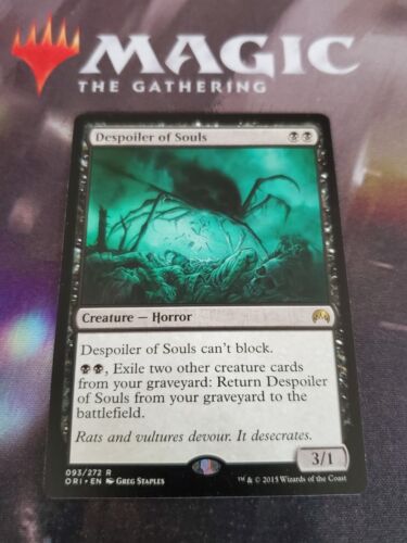 Despoiler of Souls 2x FOIL ORI MTG Magic Origins Rare MINT black Despoiler of Souls 2x FOIL ORI MTG Magic Origins Rare MINT black