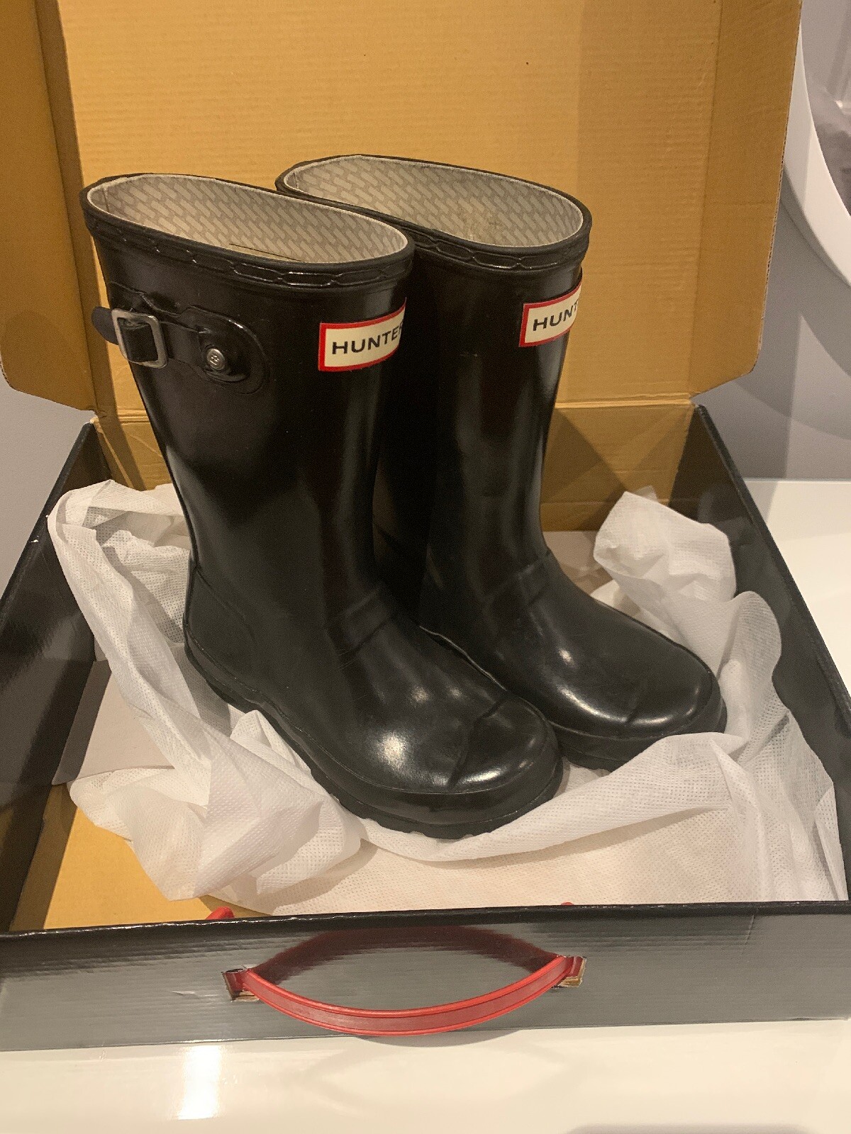 GIRLS KIDS PINK WELLIES WATERPROOF RAIN SPLASH WELLY BOOTS SHOES SIZES 4-12