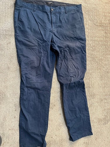 MASUKIE PANTS NAVY Lサイズ ／TIPIKE LC Waikiki Normal Kalip Slim Straigh Fit Low Wrinke Pants 40/32