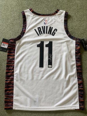 kyrie irving signed jersey