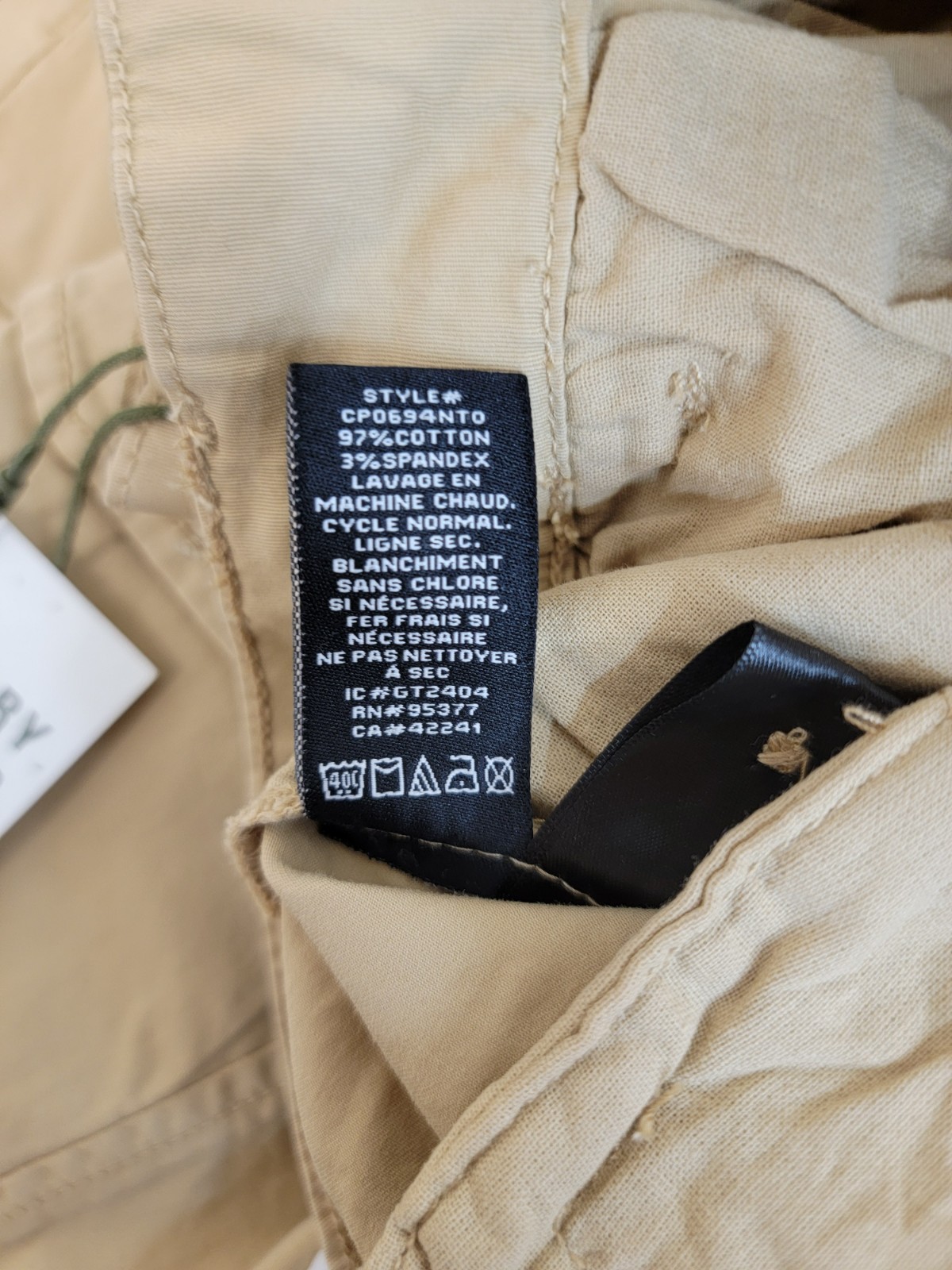 Sanctuary Rebel Cargo Pants Women's 28 True Khaki Tapered Leg Button Zip Closure - Picture 18 of 20