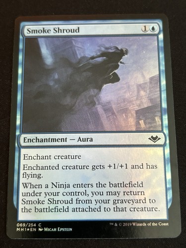 MTG 殺し foil 1x Smoke Shroud (Foil) - Modern Horizons (MH1) Magic MTG | eBay