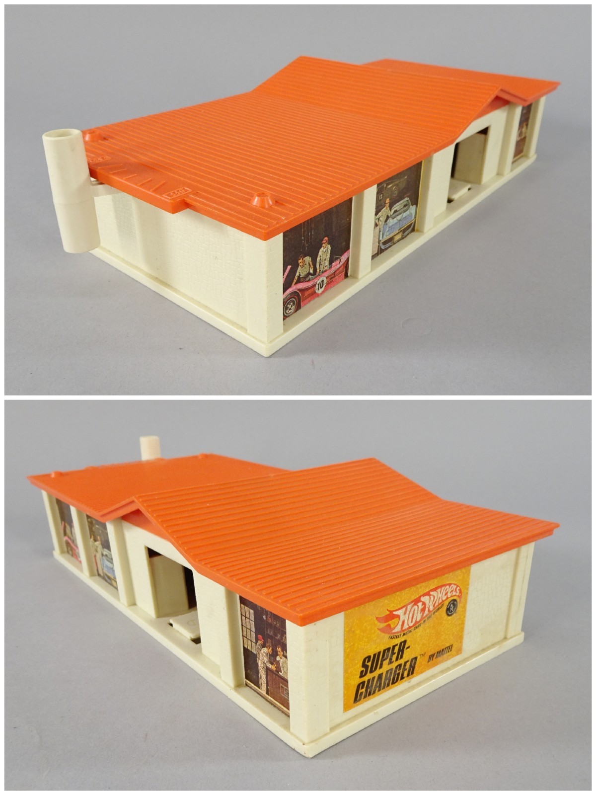 Original 1968 Hot Wheels Redline Super-Charger Sprint Set, 90% Complete with Box