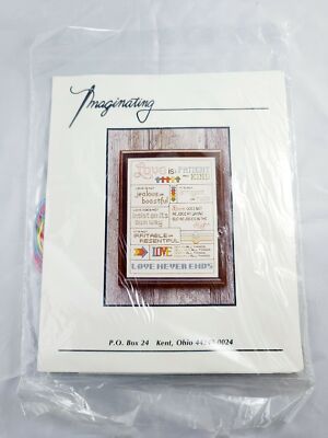 Imaginating Cross Stitch Kit Love Is ...