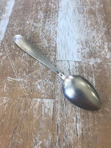 Vintage Russian Enamel Gold Plated 875 Silver Spoon